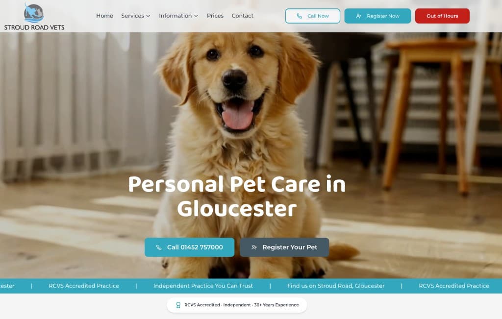 CMA Compliant Website Refresh — desktop